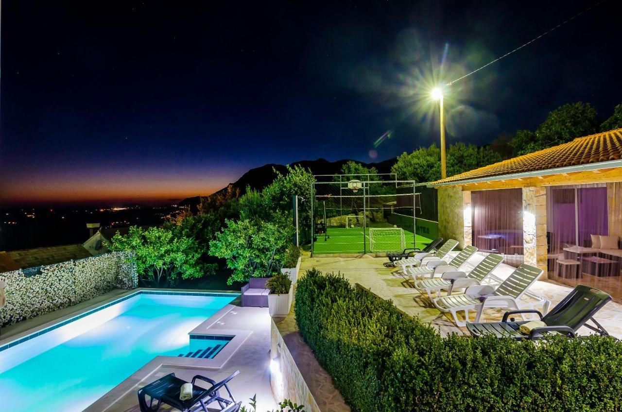 Villa Mateo With Private Pool Gruda Екстериор снимка
